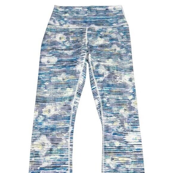 LULULEMON High Times Pant Full-On Luxtreme Size 6 Blurry Belle Multi - Picture 5 of 8